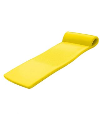 Sunsation 1.75" Thick Foam Lounger Swimming Pool Float, Yellow