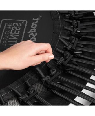 570 PRO Indoor Durable Lightweight 44-Inch Fitness Trampoline, Black