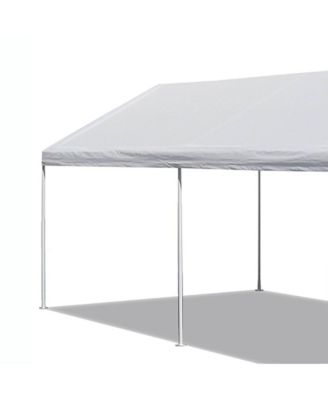 Domain 10 x 20 Foot Straight Leg Instant Canopy Tent Set, White