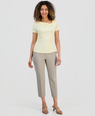 Women's Slim Cropped Trousers