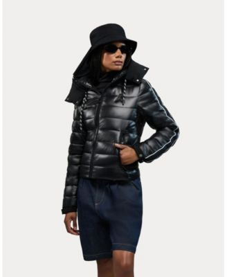 Women's Rousset Lightweight Cinched Puffer Jacket with Contrast Detailing