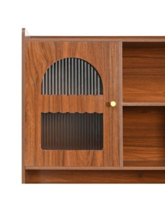 Rotating Computer Desk with Storage