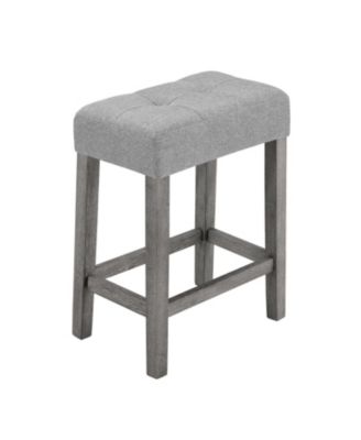 Industrial Bar Table Set with Power Outlet