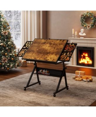  1500 pieces Jigsaw Puzzle metal Table board for adults gift with 4 trays