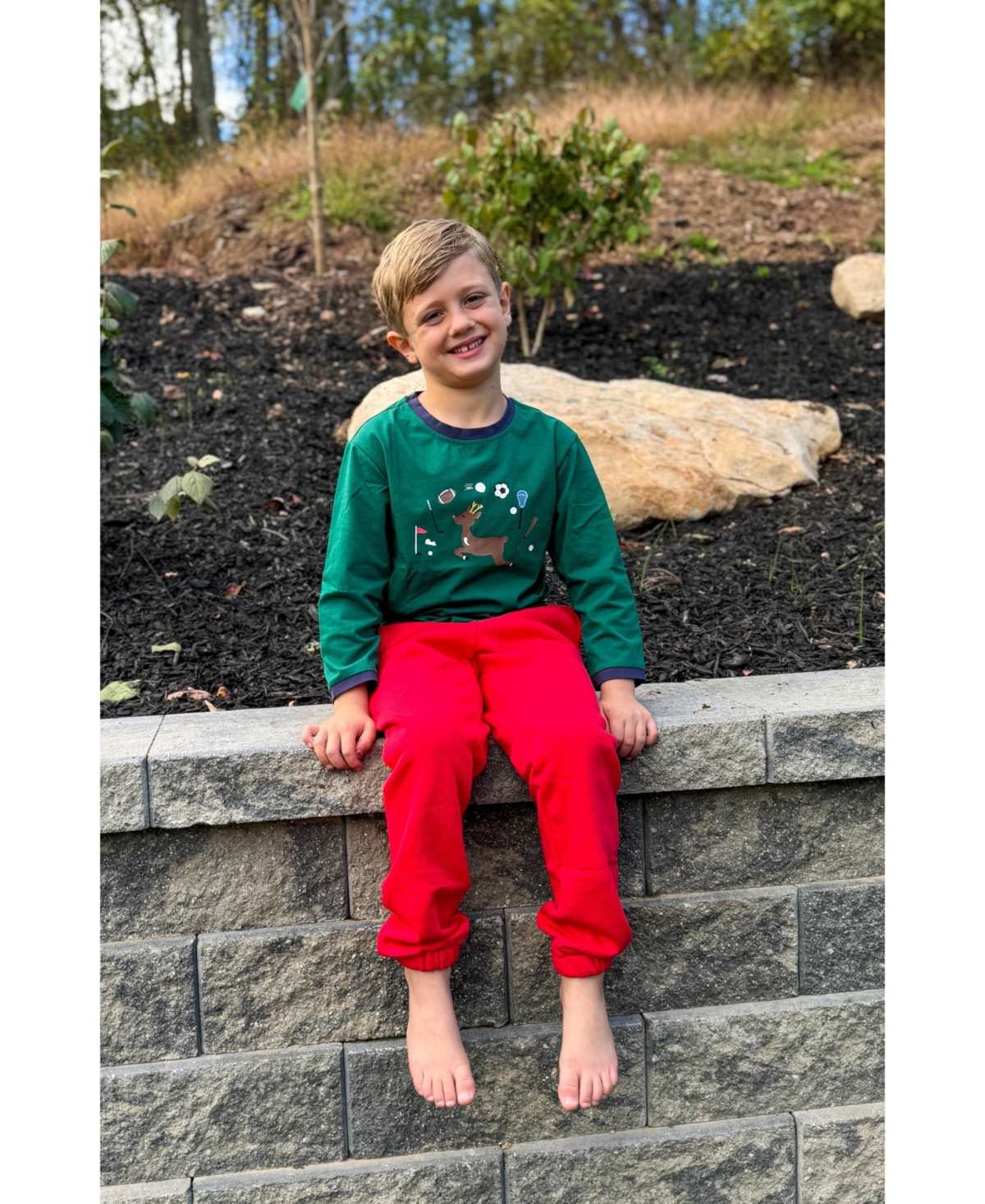 Bits & Bows Baby Reindeer Games Long Sleeve T-Shirt