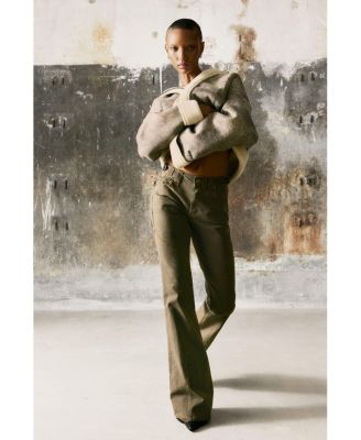 Women's FLARED LONG TROUSERS