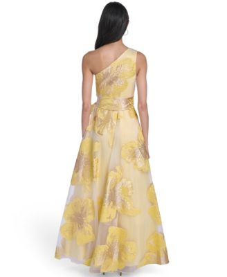 Women's One-Shoulder Strap Ball Gown