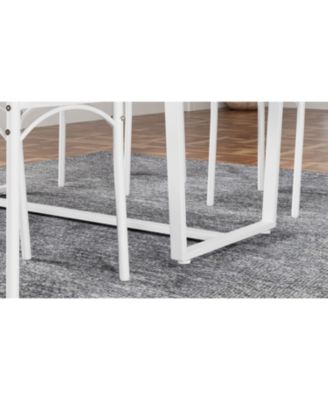 6-Piece Dining Set- Kitchen Table for Small Spaces