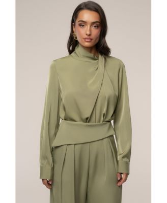Women's Alexa Satin Blouse