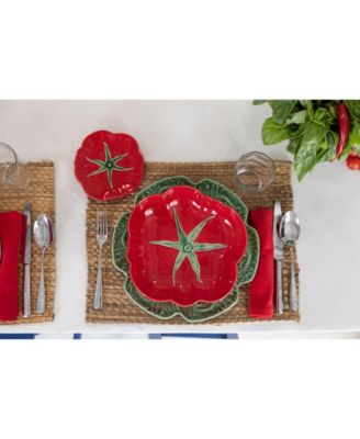 Cabbage Charger Plate, Set of 2