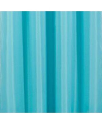Gilbert Solid Single Grommet Curtain Panel Pair - 54x84", Turquoise