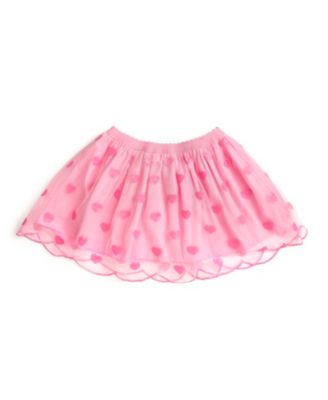 Little Girls Mini Sequin Hearts Valentine's Day Tutu