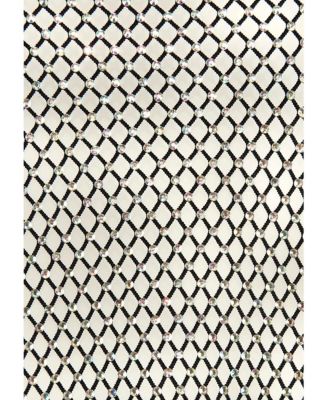 Women's Rhinestone Mesh Negligee