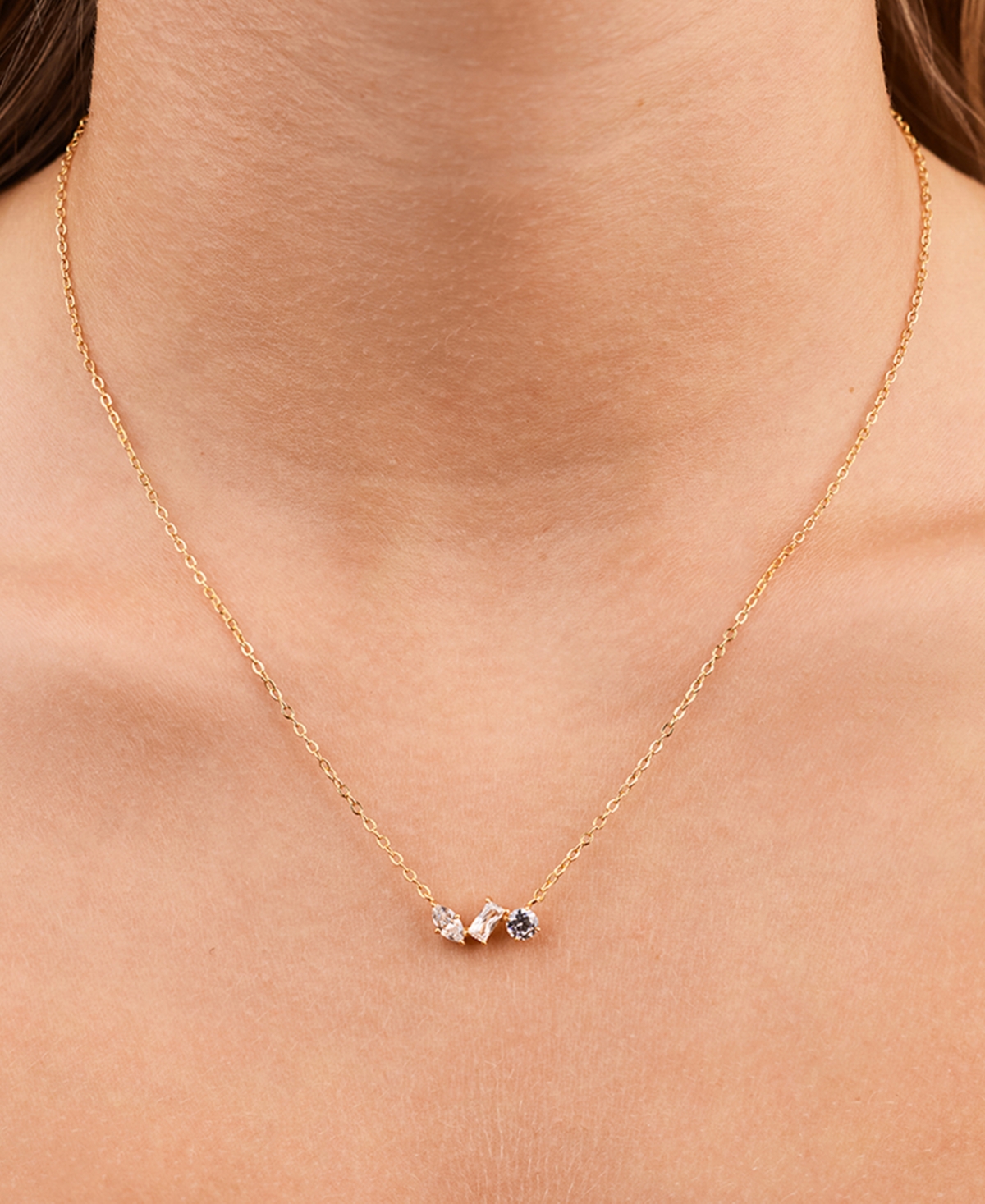 Sterling Forever Trio Pendant