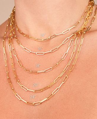 Paperclip Chain Necklace