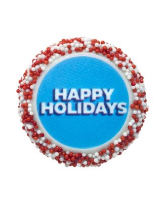 Happy Holidays Chocolate Cookies Box, 12 Pc.