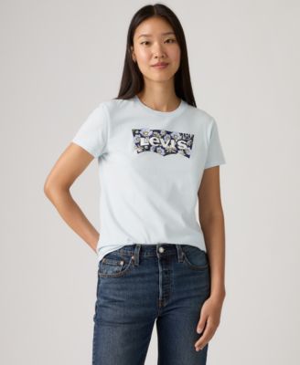 Women's Perfect Graphic Logo Cotton T-shirt