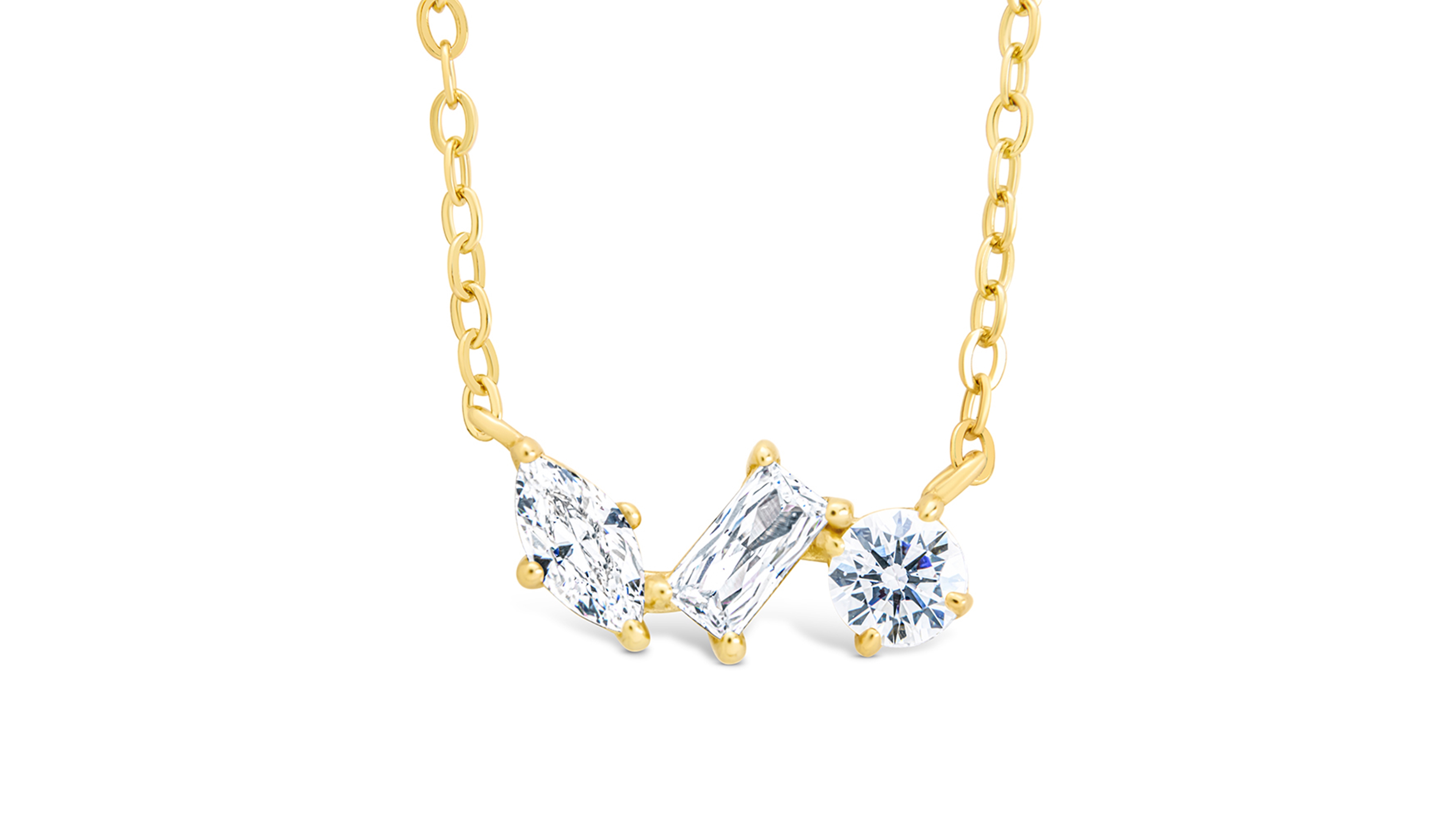 Sterling Forever Trio Pendant