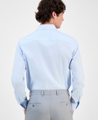 Men's Slim-Fit Vine Print Dress Shirt, Created for Macy's