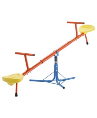 Kids Seesaw, Sit and Spin Teeter Totter with 100 lb Capacity per Seat and Support for Ages 3