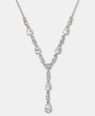 Crystal 16" Lariat Necklace