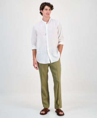 Men's 100% Linen Shirt, Created for Macy's 