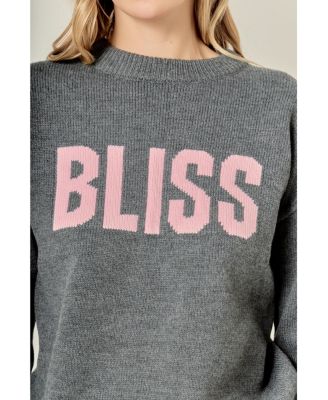Women's Crewneck Statement Sweater