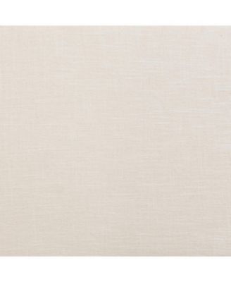 Streamdale Queen Size Linen Upholstered Bed Frame with Curved Headboard, Beige