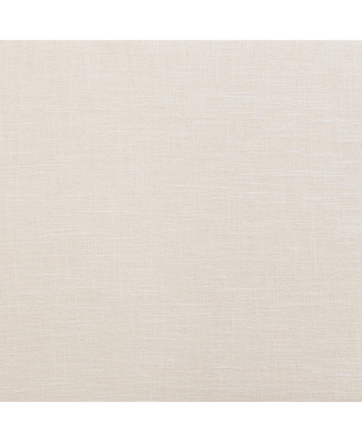 Streamdale Furniture Streamdale Queen Size Linen Upholstered Bed Frame with Curved Headboard, Beige