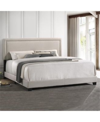 Zion King UPH Bed in Zion Fog Fabric