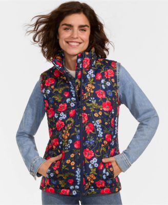 Women's Print FeatherFree Quilted Insulated Vest