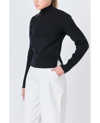 Women's Zip Down Sweater