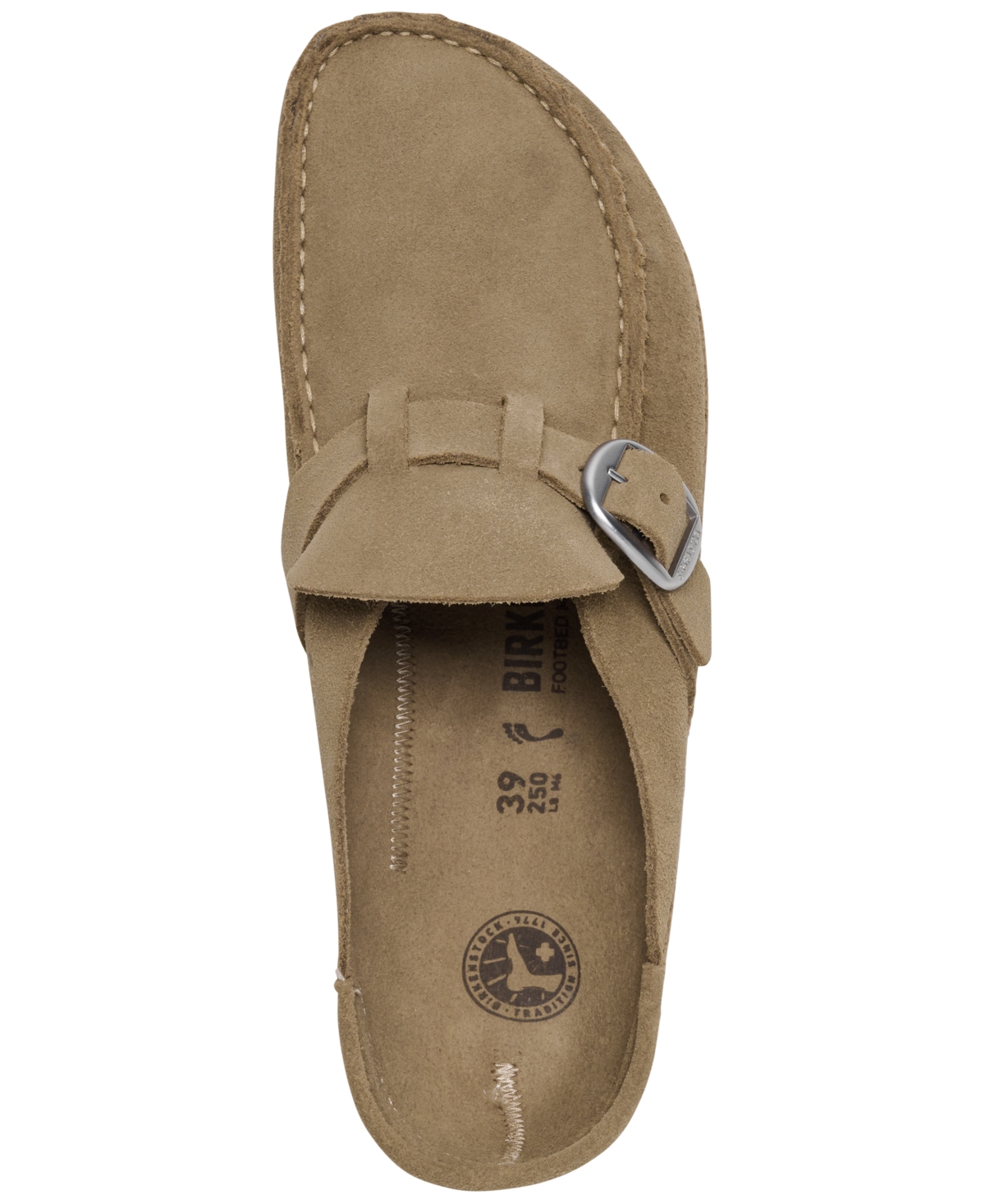Birkenstock Women's Buckley Suede Leather Clogs from Finish Line