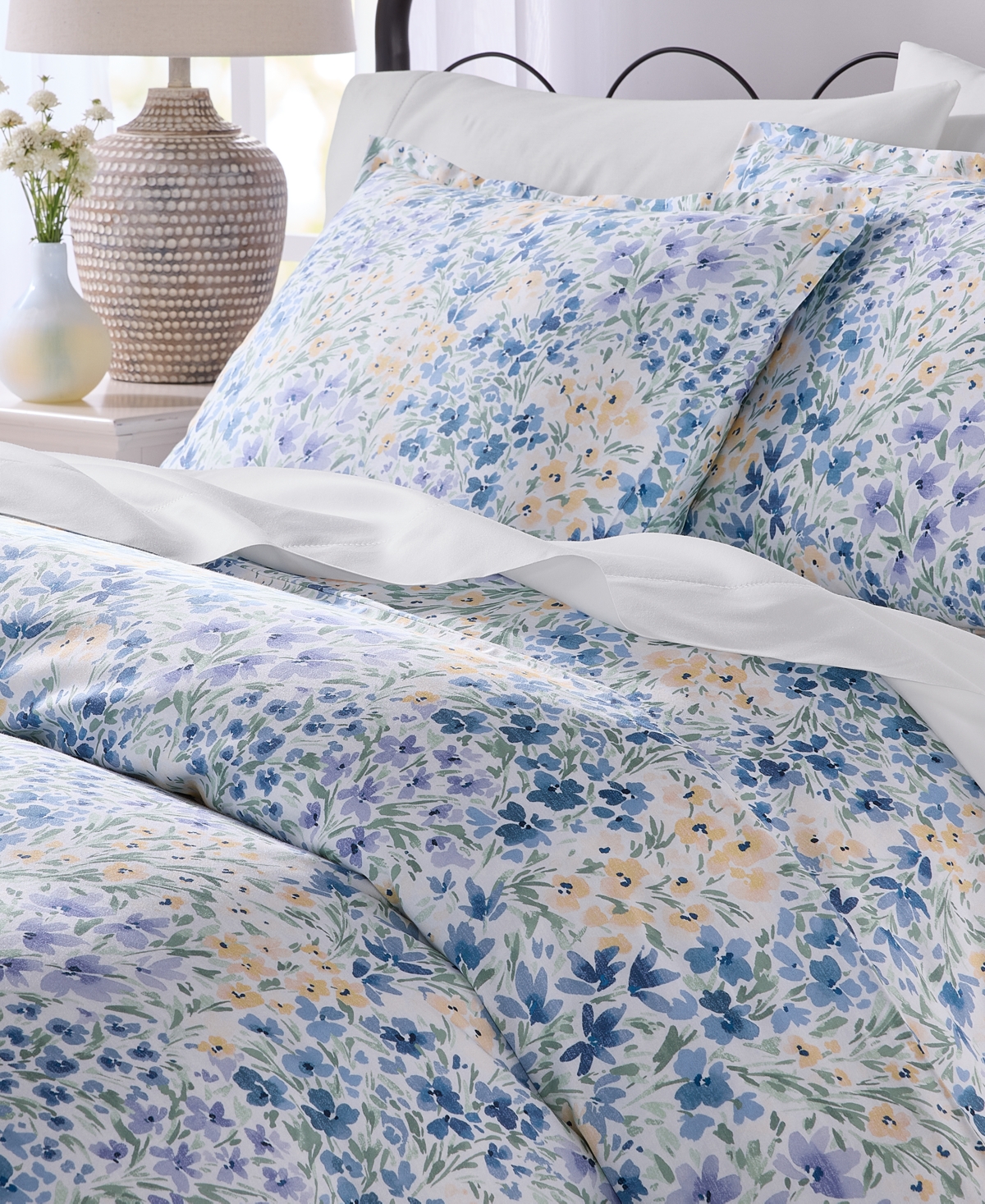 Charter Club Meadow Floral 3-Pc. Comforter Set, Full/Queen