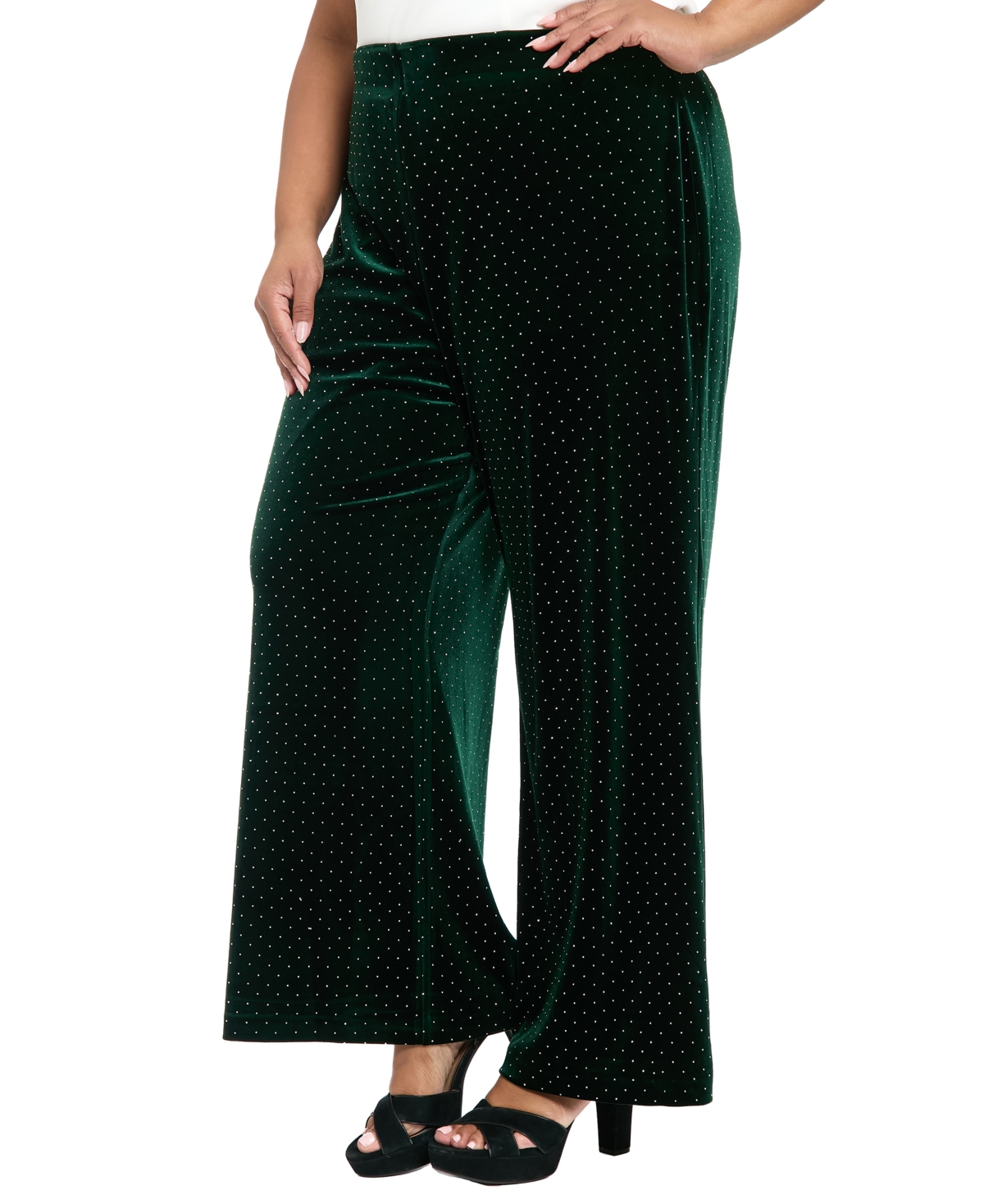 Muse Plus Mid-Rise Straight Leg Pants
