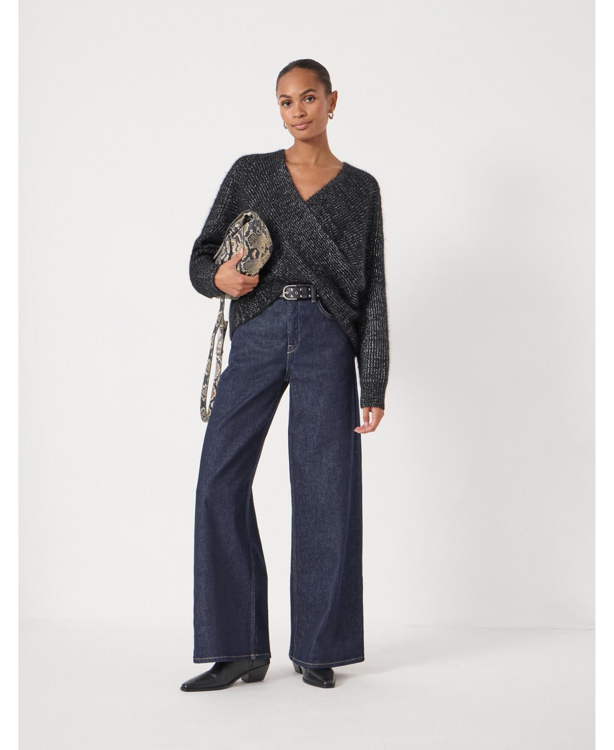 Hush Women's Betty Wool Blend Metallic Sweater