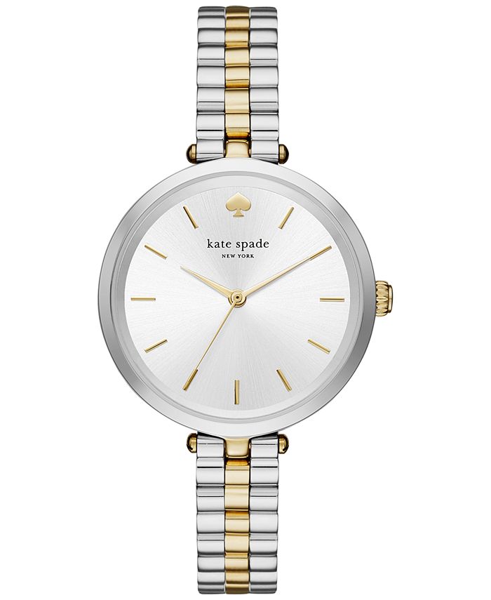 kate spade new york Women's Holland Two-Tone Stainless Steel Bracelet Watch  34mm KSW1119 & Reviews - All Watches - Jewelry & Watches - Macy's