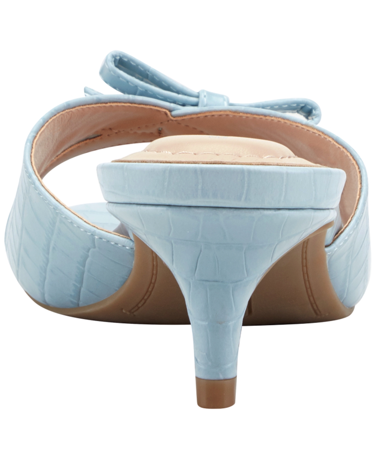 Bandolino Women's Rissie Bow Slip-On Dress Sandals