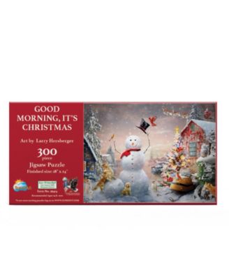 Good Morning Its Christmas 300 piece Jigsaw Puzzle for Adults Christmas