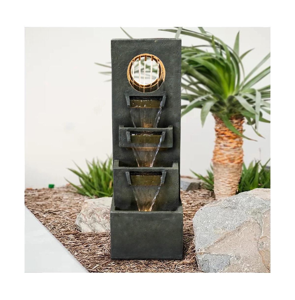 SunJet 39.3"H Modern Outdoor Fountain