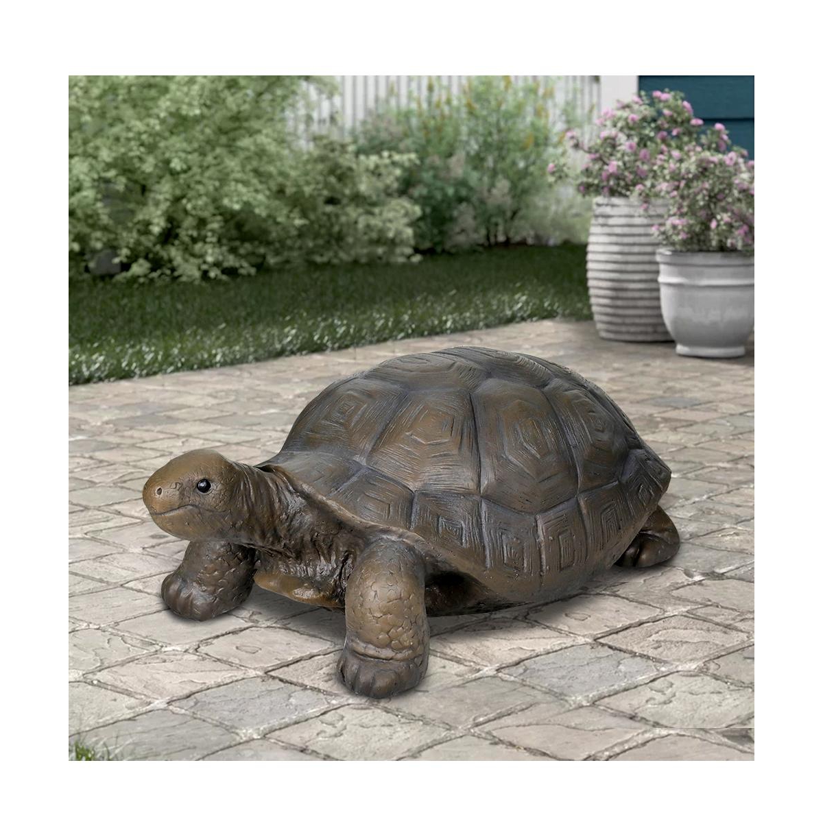 SunJet Turtle Statue for Garden