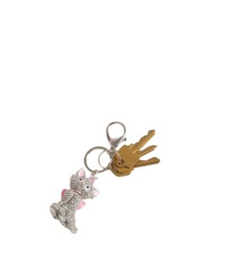 Aristocats Marie Crystal Pav&eacute; Bag Charm Keychain – Officially Licensed