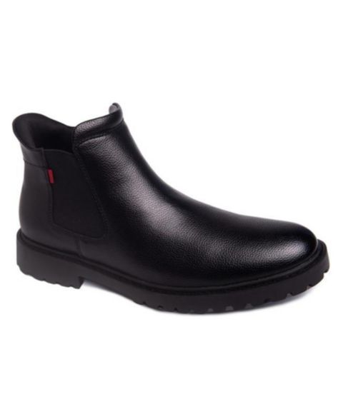 Мужские ботинки Marc Joseph New York Hudson Yards 2.0 Hands-Free Slip On Technology Leather Chelsea, цвет: Чёрный