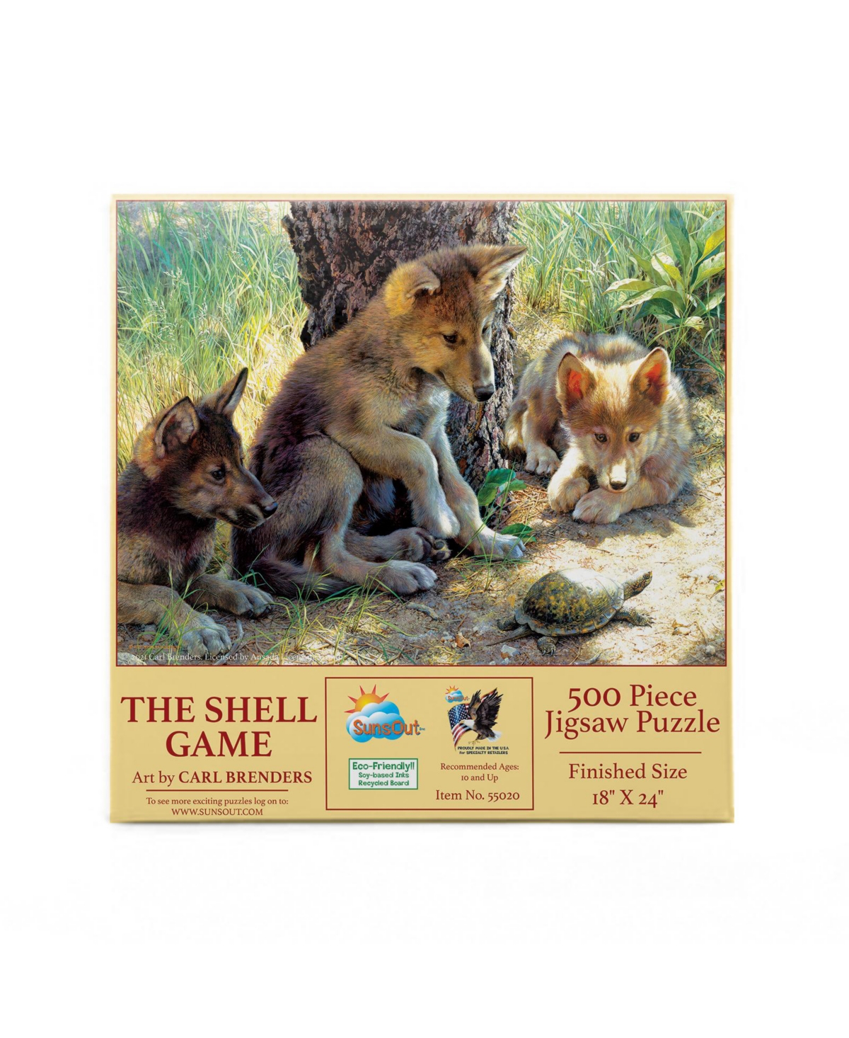 SunsOut The Shell Game 500 piece Jigsaw Puzzle for Adults