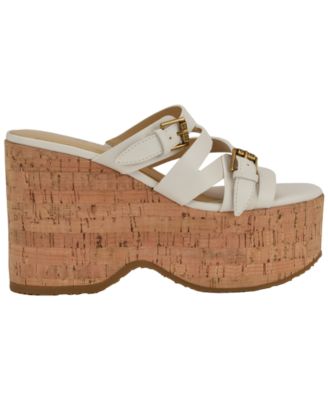 Women's Nailah Strappy High Platform Wedge Sandals