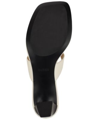 Womens Yaiza Leather Thong Block Heel City Sandals