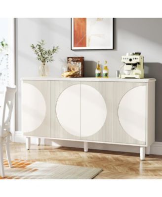 Buffet Cabinet Sideboard with Storage, 59.4-Inch