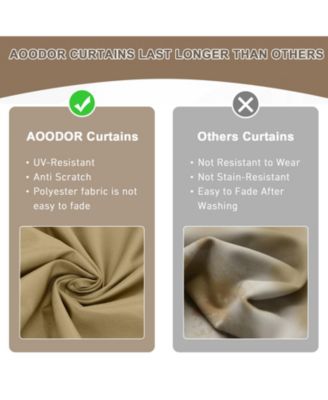 4-Panel Gazebo Replacement Curtains with Double Zipper