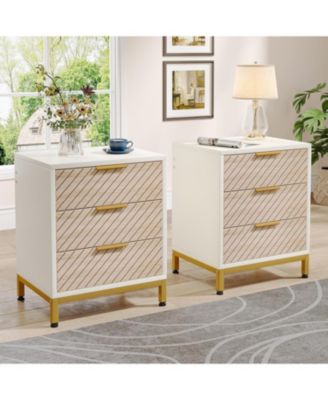 Night Stands Set of 2, for Bedrooms