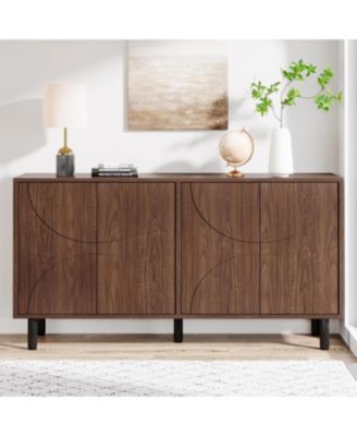 Sideboard Buffet Cabinet with Storage, 55"